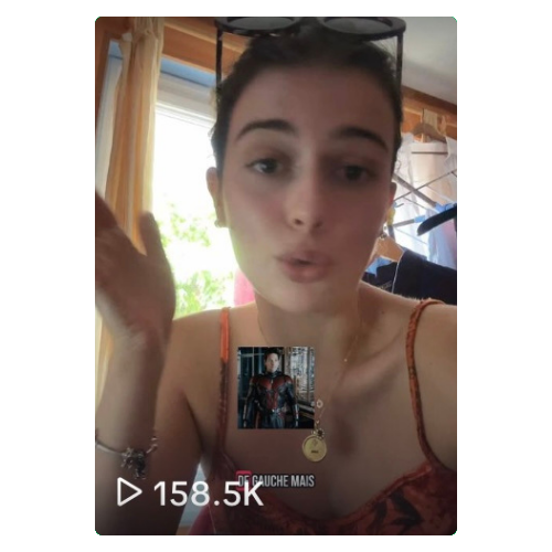 Vidéo virale créée avec Viralize